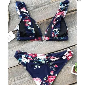 Low Rise Bikini Set Low Rise Shoulder Strap